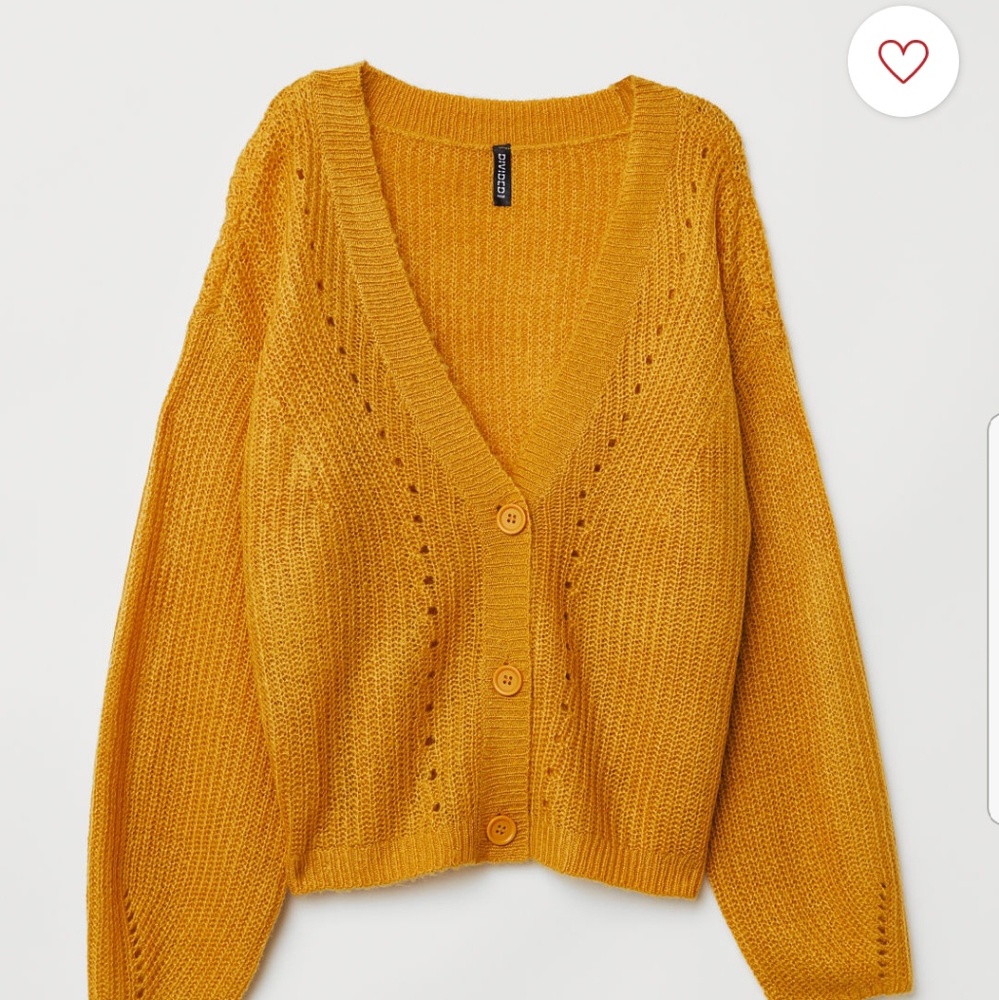 V-neck cardigan